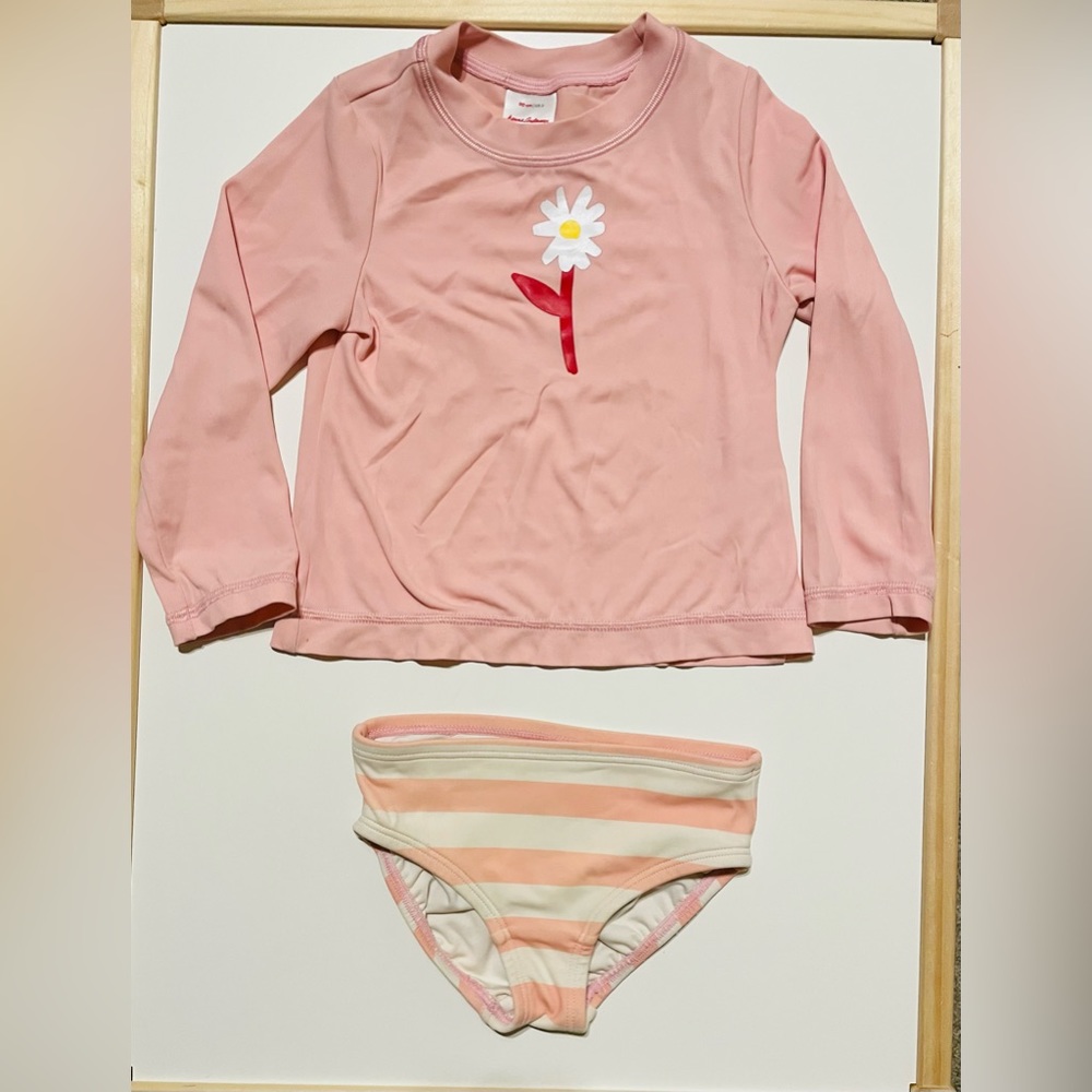Hanna Andersson two piece swimsuit 3T